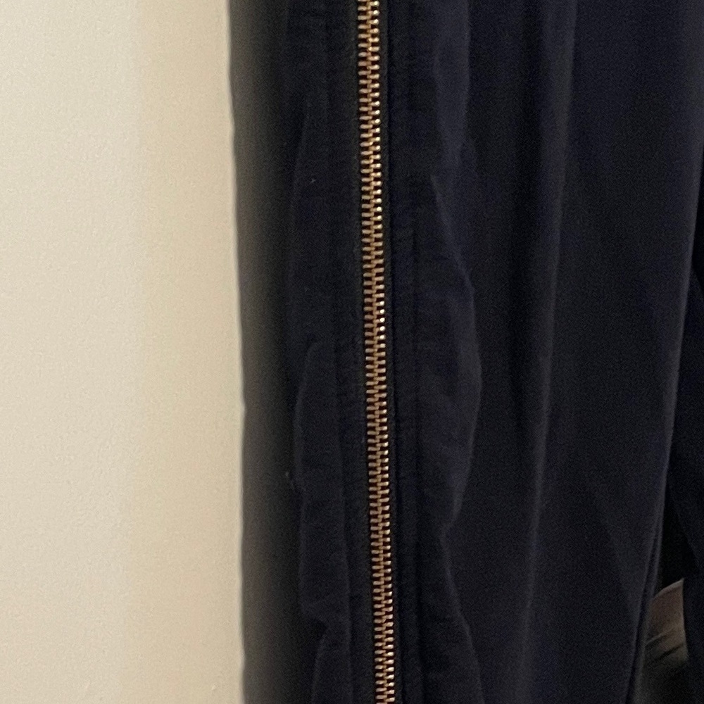 Sundays NYC Side-Zip Jogger Pants – Black, Size 2 grunge biker Streetwear comfy